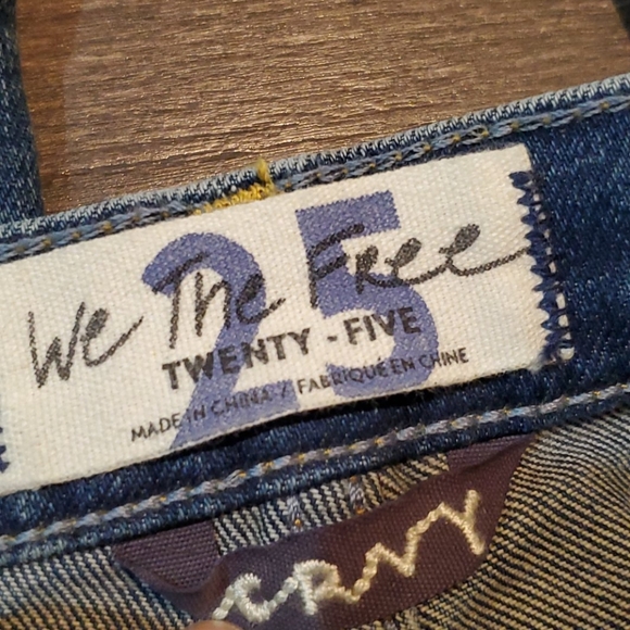 ❤FREE PEOPLE HIGH RISE SKINNY FLARE JEANS - Picture 2 of 4